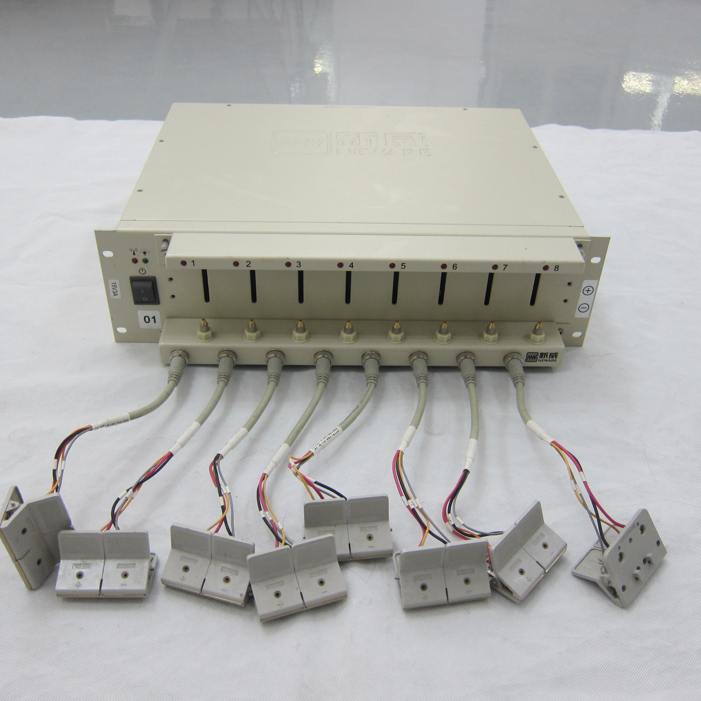 Battery aging tester machine